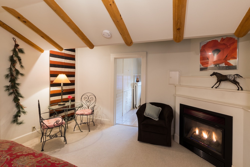 Luxury Double Room, 1 Queen Bed, Fireplace, Garden View (Laredo) photo 3