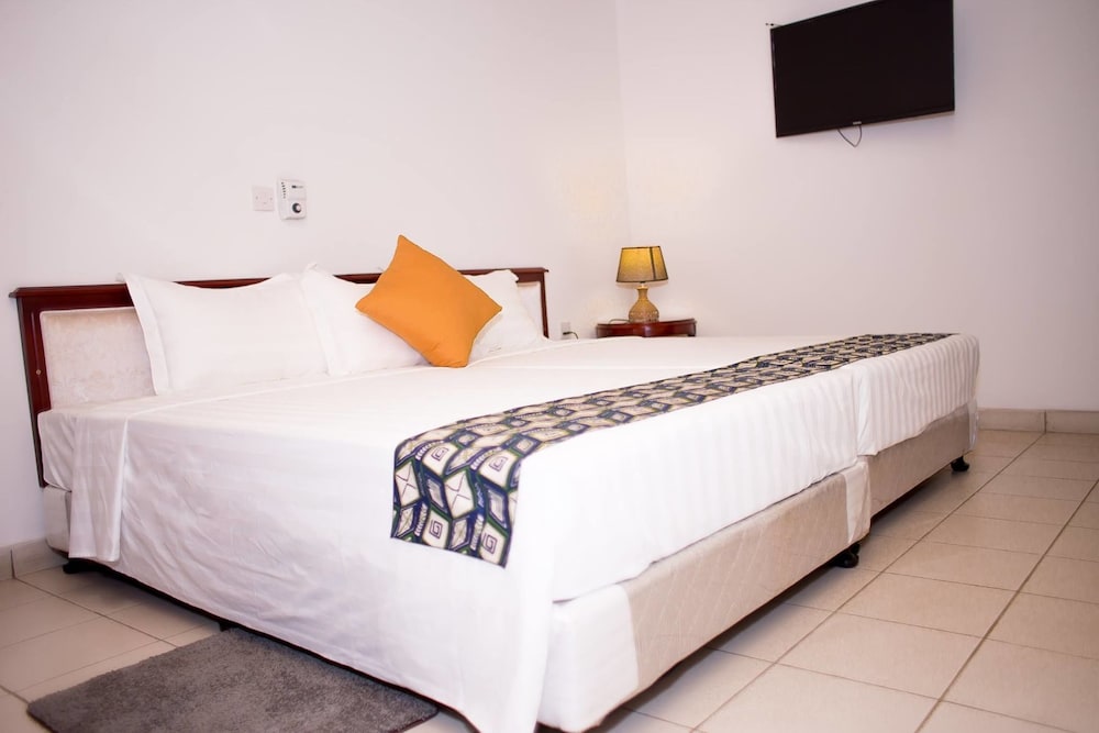 City Single Room, 2 Double Beds, Non Smoking
