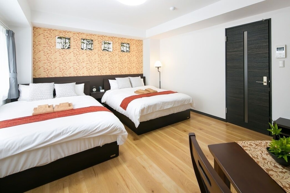 Twin Room, 2 Double Beds, Kitchen photo 1