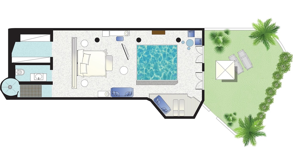 Luna Blu Suite with Private Indoor Pool - Photo 4