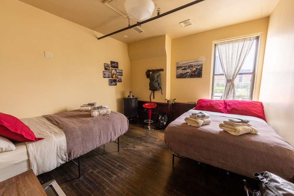 Classic Double Room, 2 Double Beds, City View