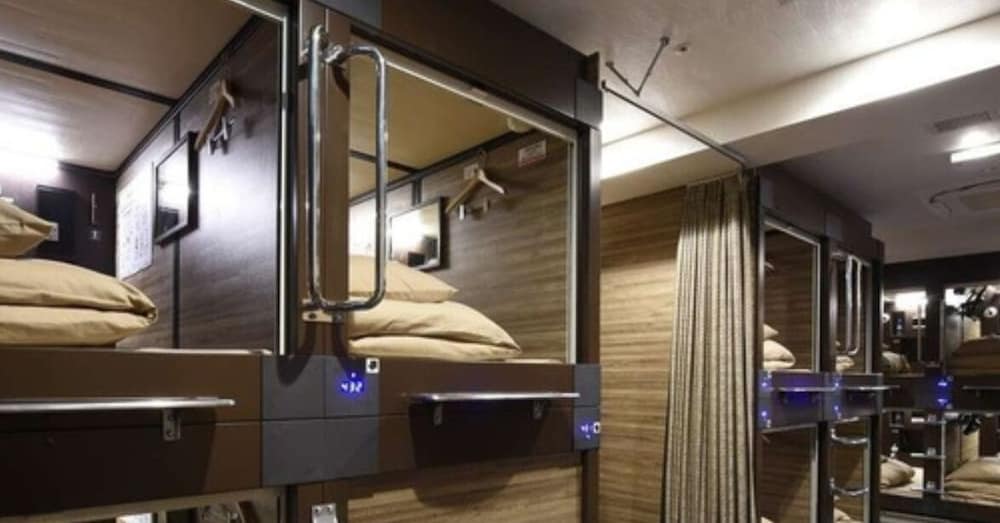 Capsule room Men only for 2 people, Non Smoking photo 3