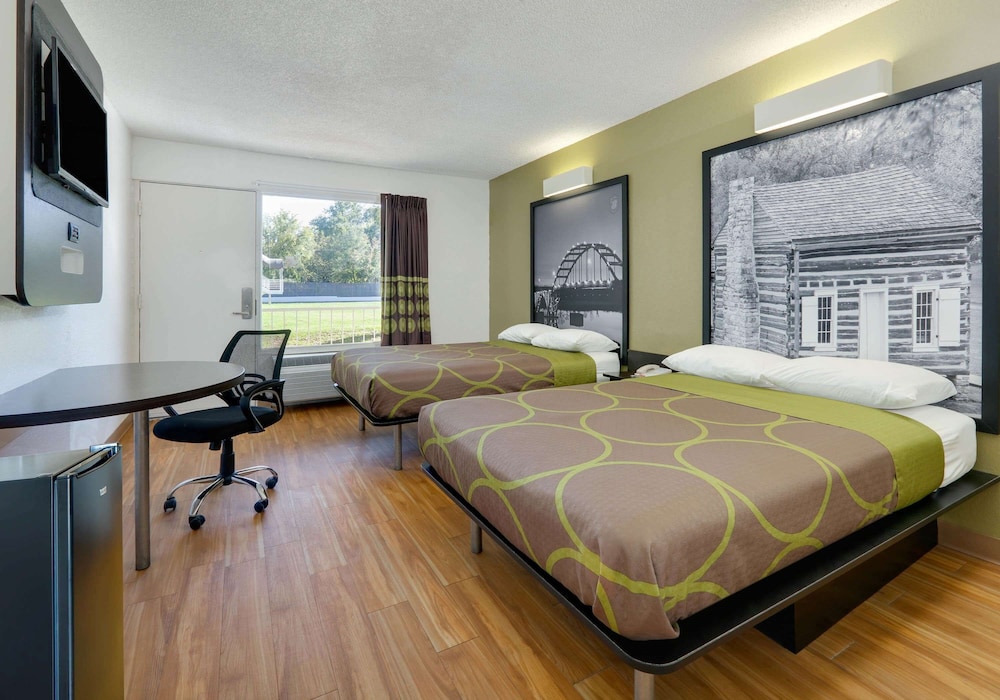 Room, 2 Double Beds, Smoking photo 2