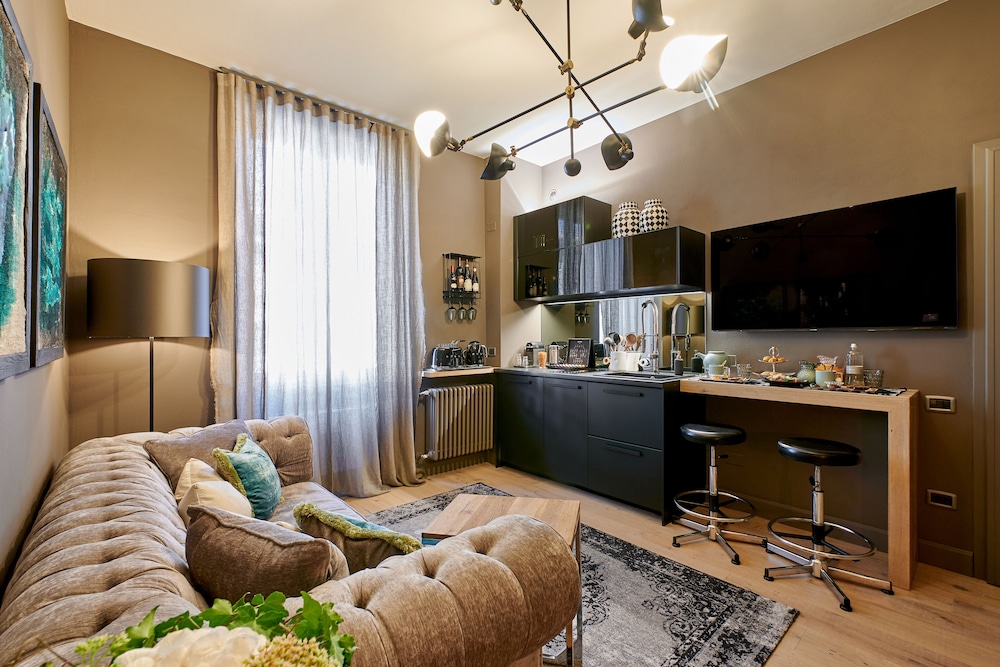 Design Double Room, 1 Double Bed, Kitchen