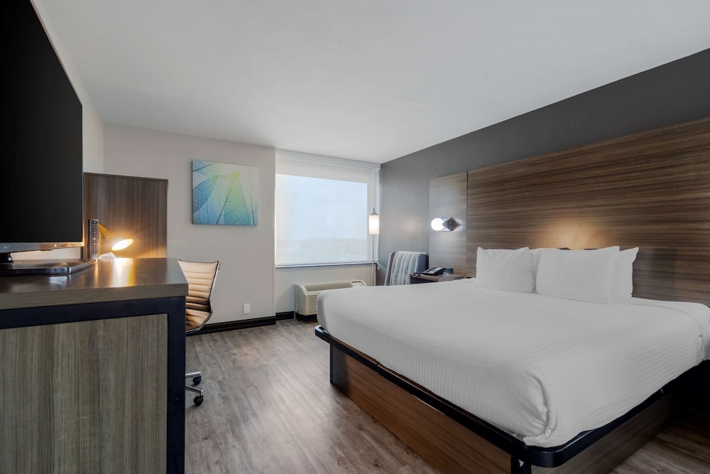 Standard Room, 1 King Bed, Non Smoking, Refrigerator & Microwave - Photo 1