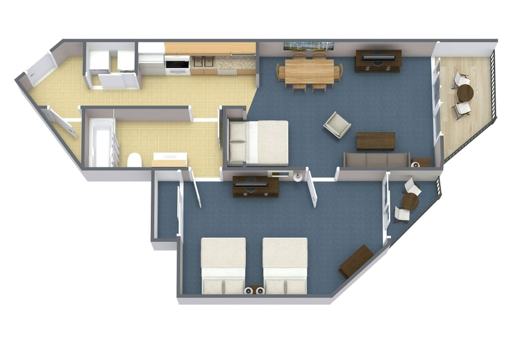 South Tower Angle Ocean View One Bedroom Condo - Photo 2
