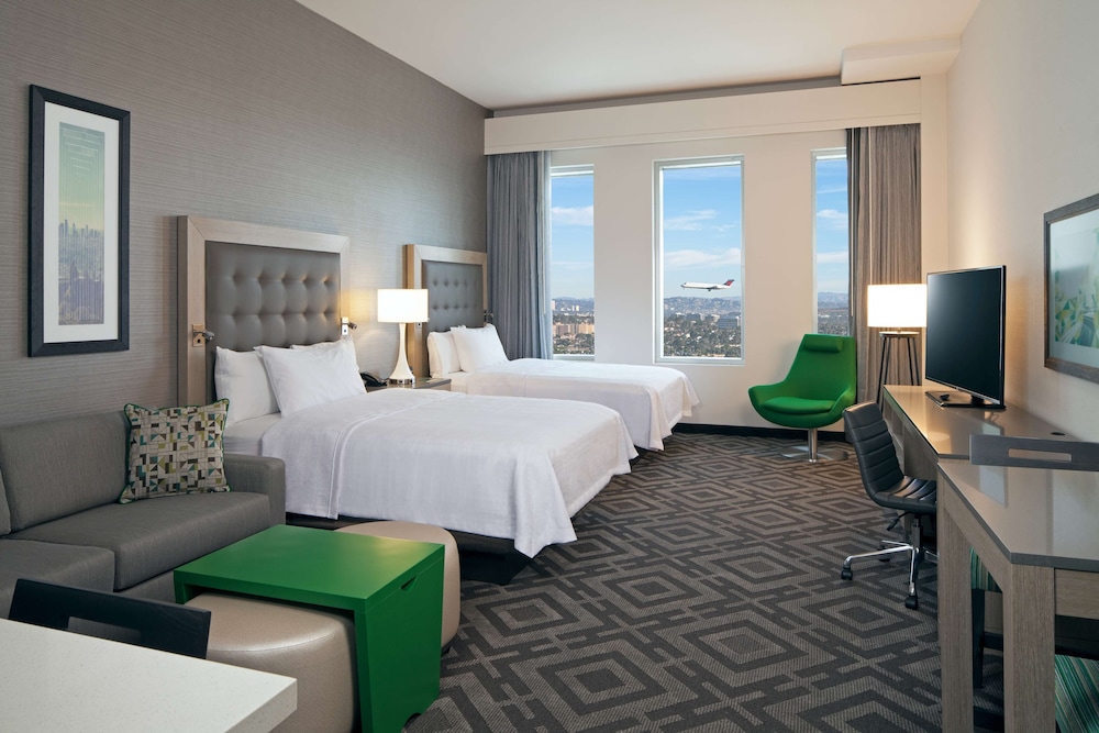 Studio Suite, 2 Queen Beds, Accessible (Hearing)