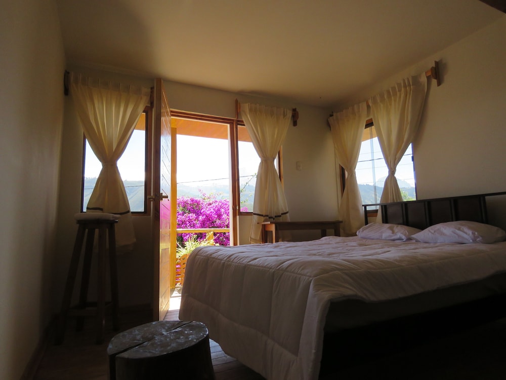 Panoramic Double Room, 1 Double Bed, Private Bathroom, Mountainside photo 1