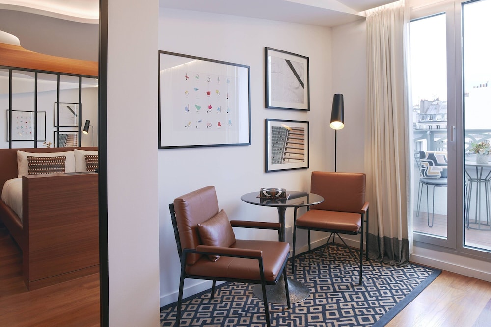 Chambre, 1 grand lit, non-fumeurs, vue ville