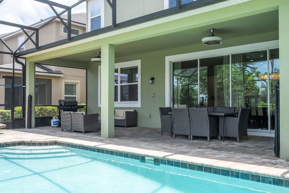 5BR Modern Luxury Disney Villa With Game Room Pool Spa, Billede 15