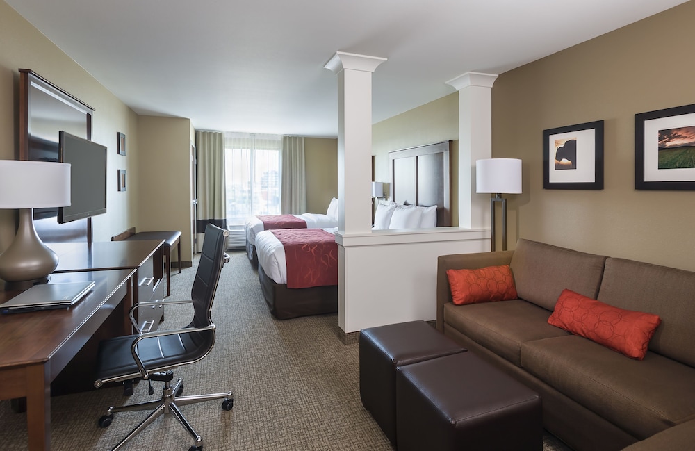Suite, Multiple Beds, Non Smoking, Refrigerator & Microwave photo 1