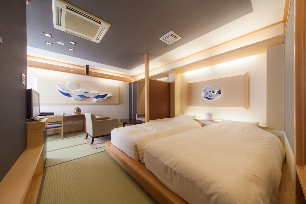 Japanese Modern Room with Private Hot Springs, "Theme: MOONLIT NIGHT," Non Smoking 37 ㎡【4F】 photo 1