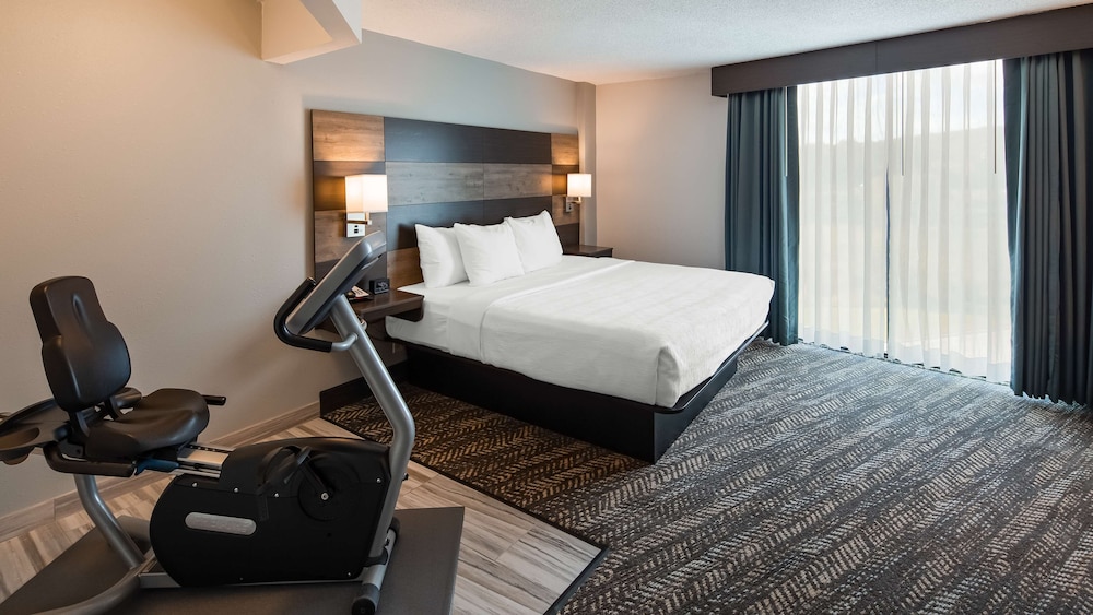 Standard Room, 1 King Bed, Non Smoking, Refrigerator & Microwave (Walk-in Shower)