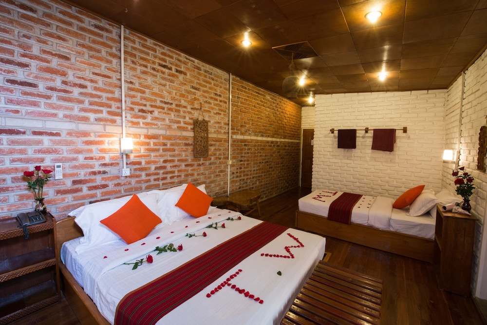 Family Triple Room, 2 Bedrooms, Garden View, Corner photo 1