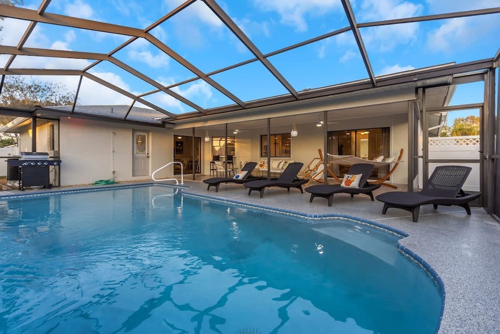 Sjov Familievenlig Modern Strandhjem Med Pool, Billede 20