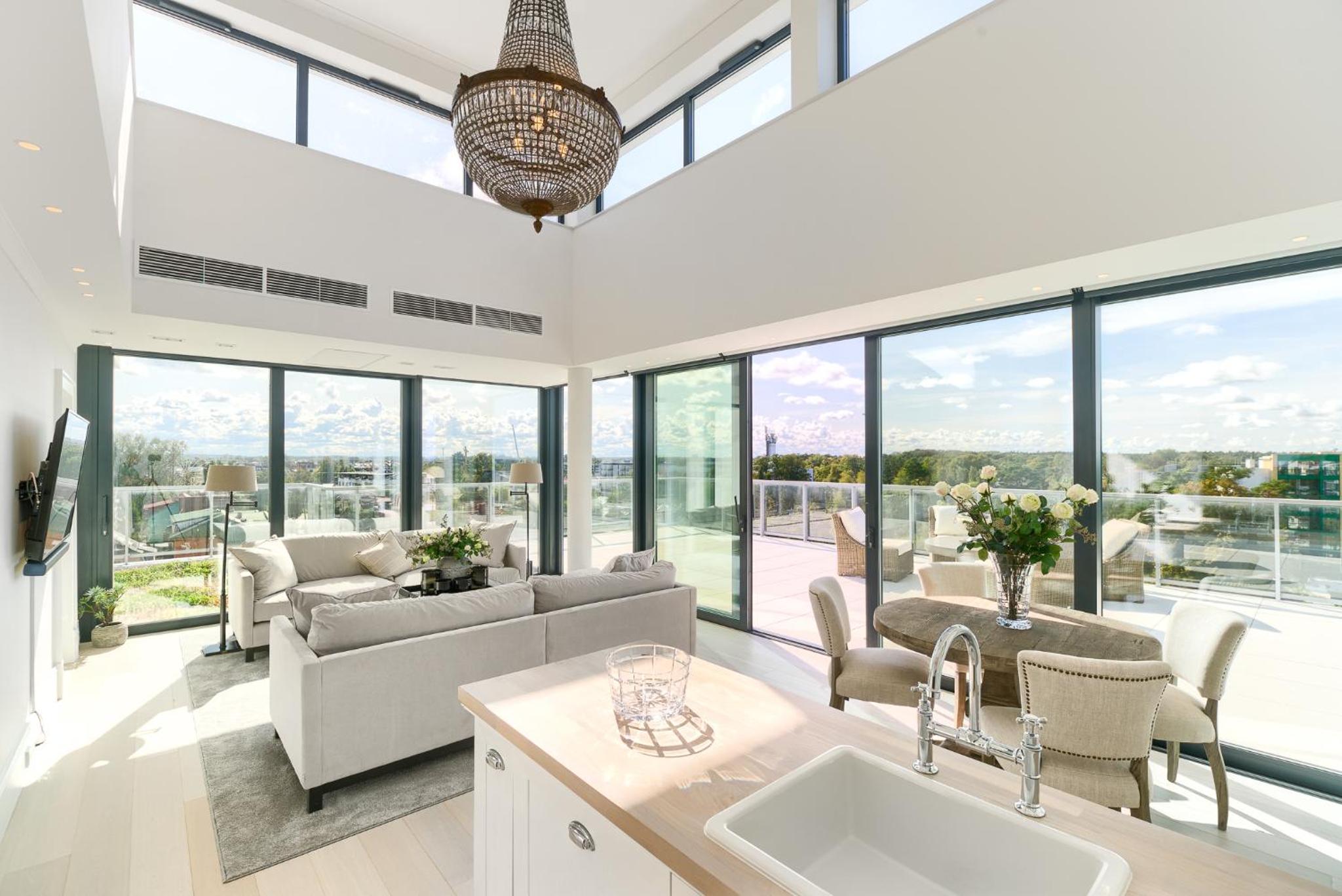 Two-Bedroom Penthouse Apartment with Sea View 504C