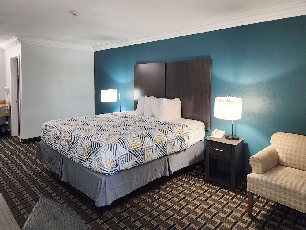 Deluxe Room, 1 King Bed, Smoking, Refrigerator & Microwave - Photo 3