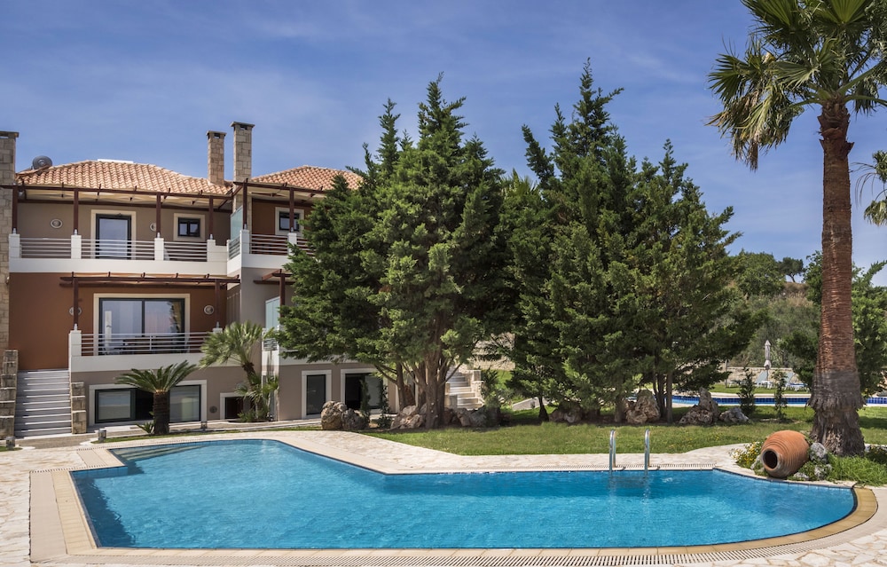Villa, 2 Bedrooms, Private Pool, Sea View (Rogdia) photo 2