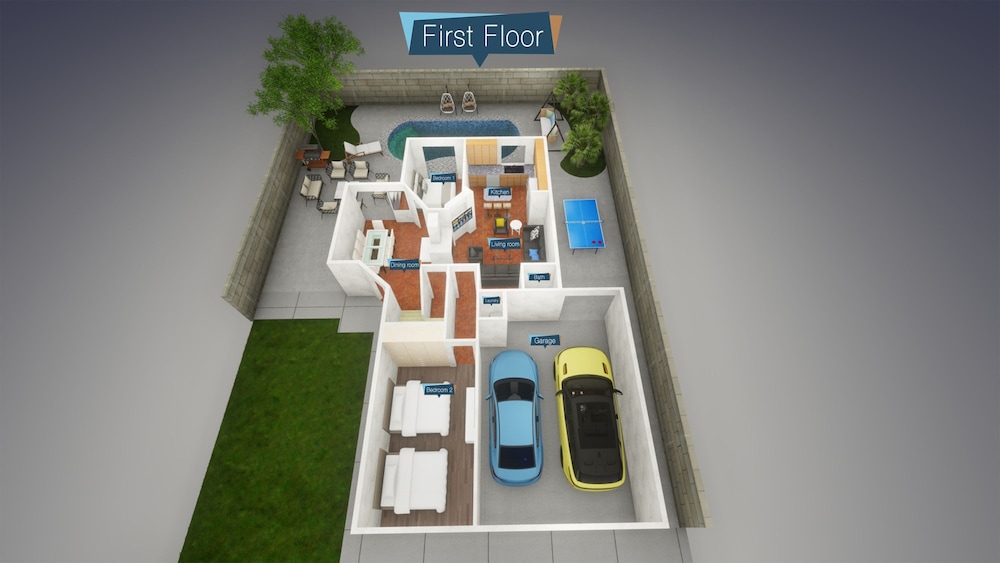 Desert 6BR Pool BBQ Games Parking - S1, 사진 24