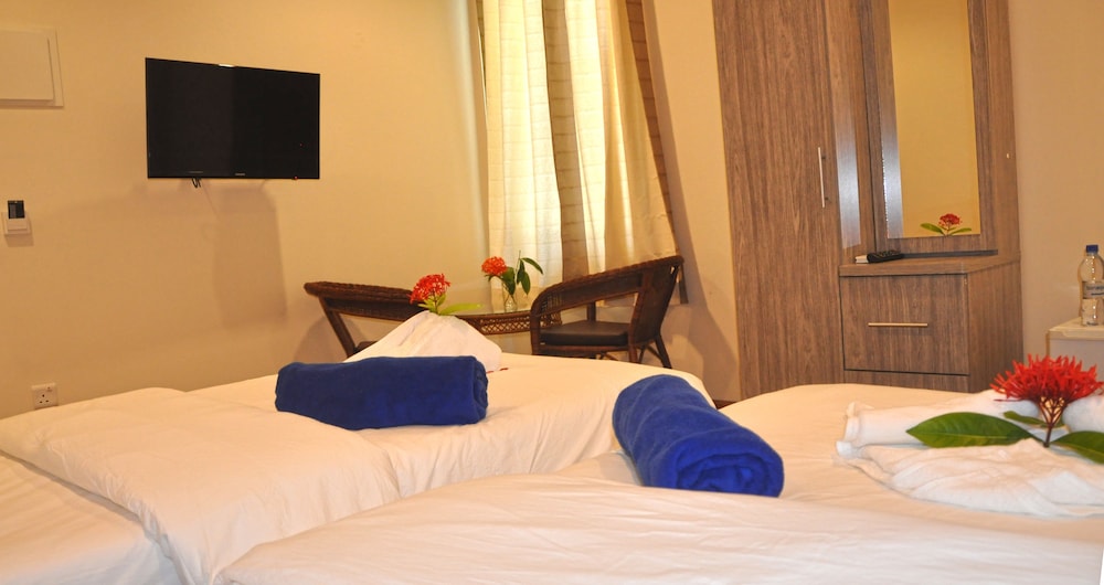 Deluxe Triple Room, Multiple Beds, Non Smoking, Garden Area