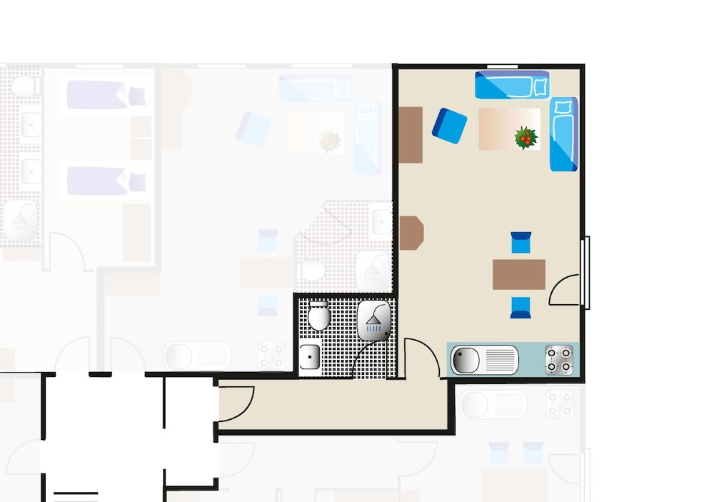 1-room apartment at Claassee photo 2