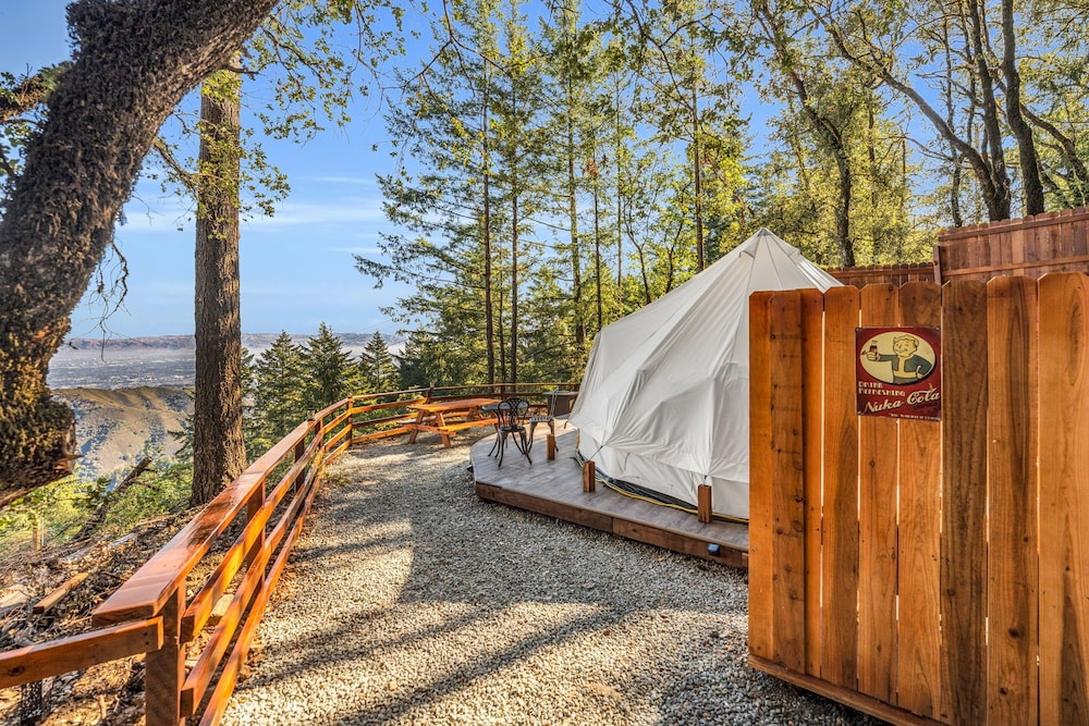 Yurt Above it All - Glamp on-site photo 1