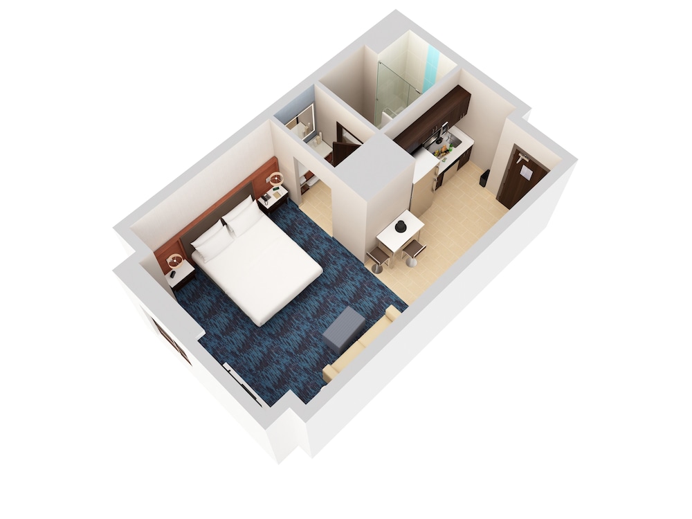 Studio, 1 King Bed with Sofa bed, Bathtub - Photo 6