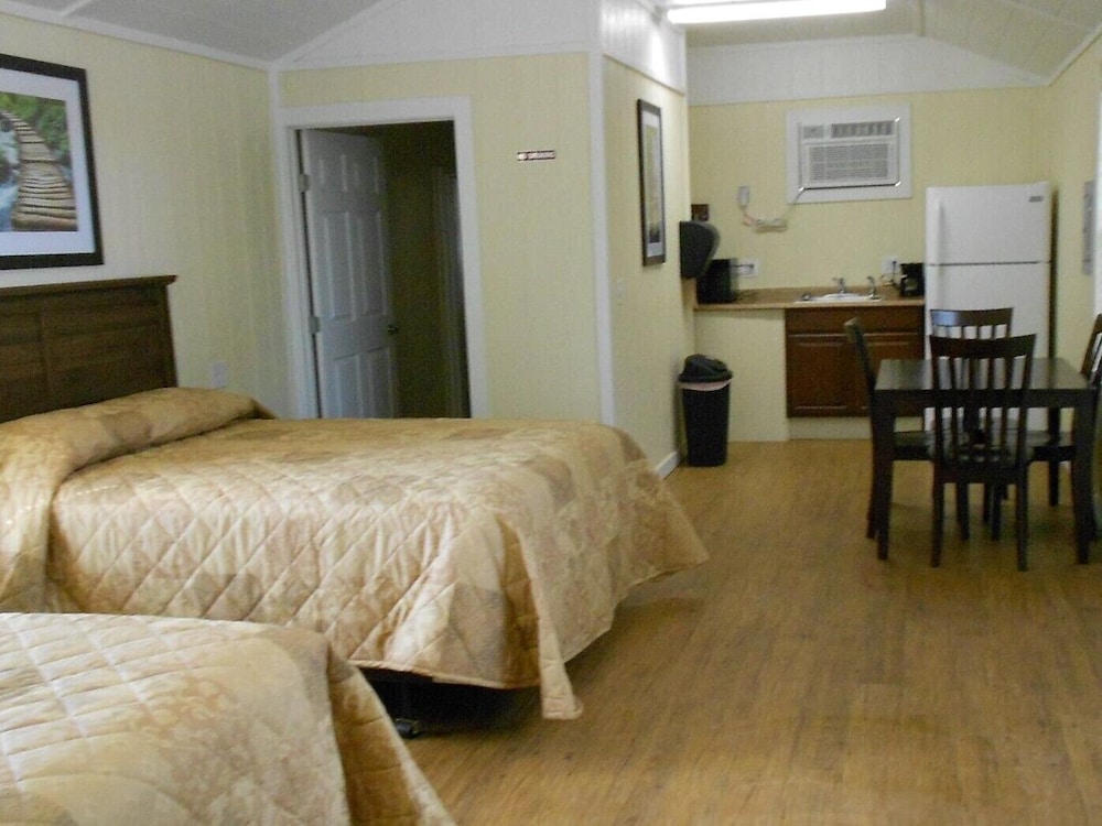 Comfort Cabin, 2 Queen Beds, Refrigerator & Microwave, Park View photo 1
