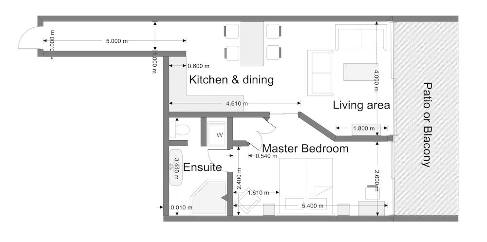 Apartment, 1 Bedroom - Photo 2
