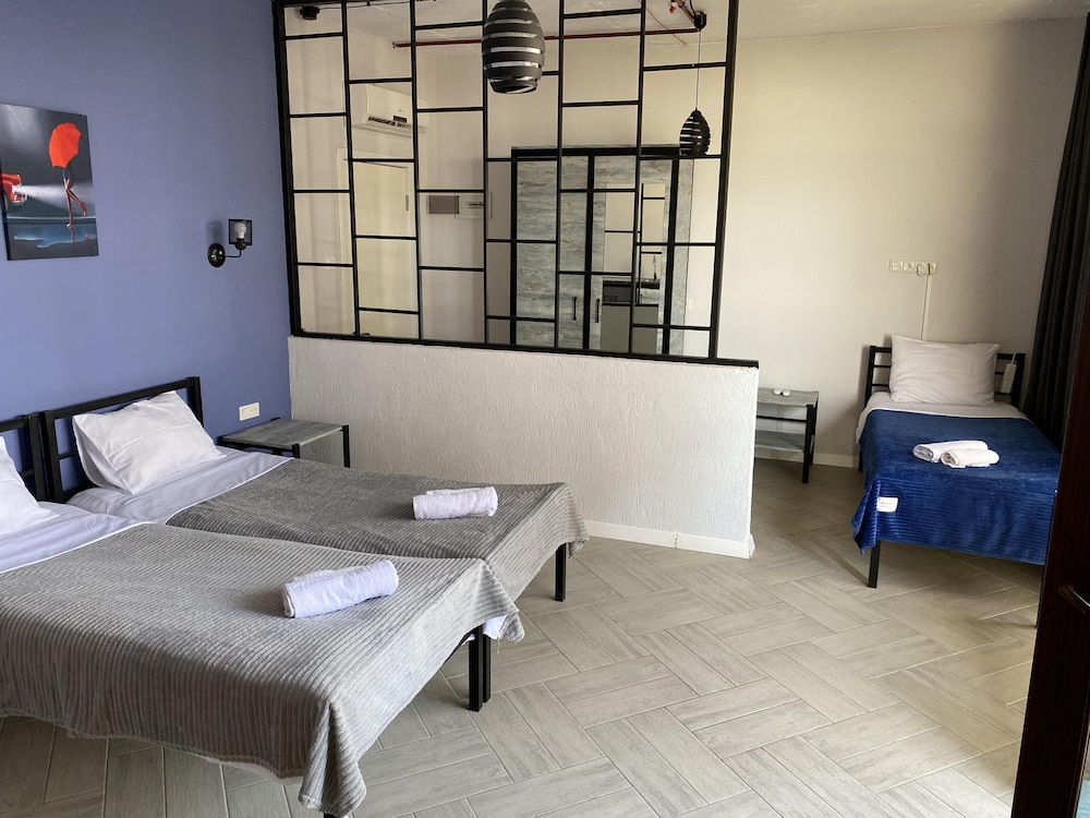 Superior Triple Room, Kitchen, Mountain View