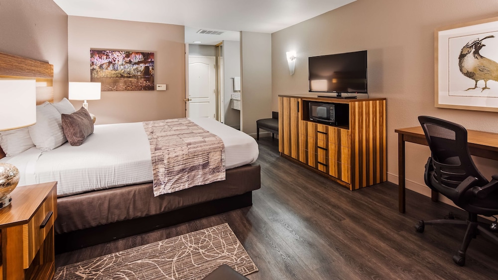Standard Room, 1 King Bed, Non Smoking, Refrigerator & Microwave - Photo 2