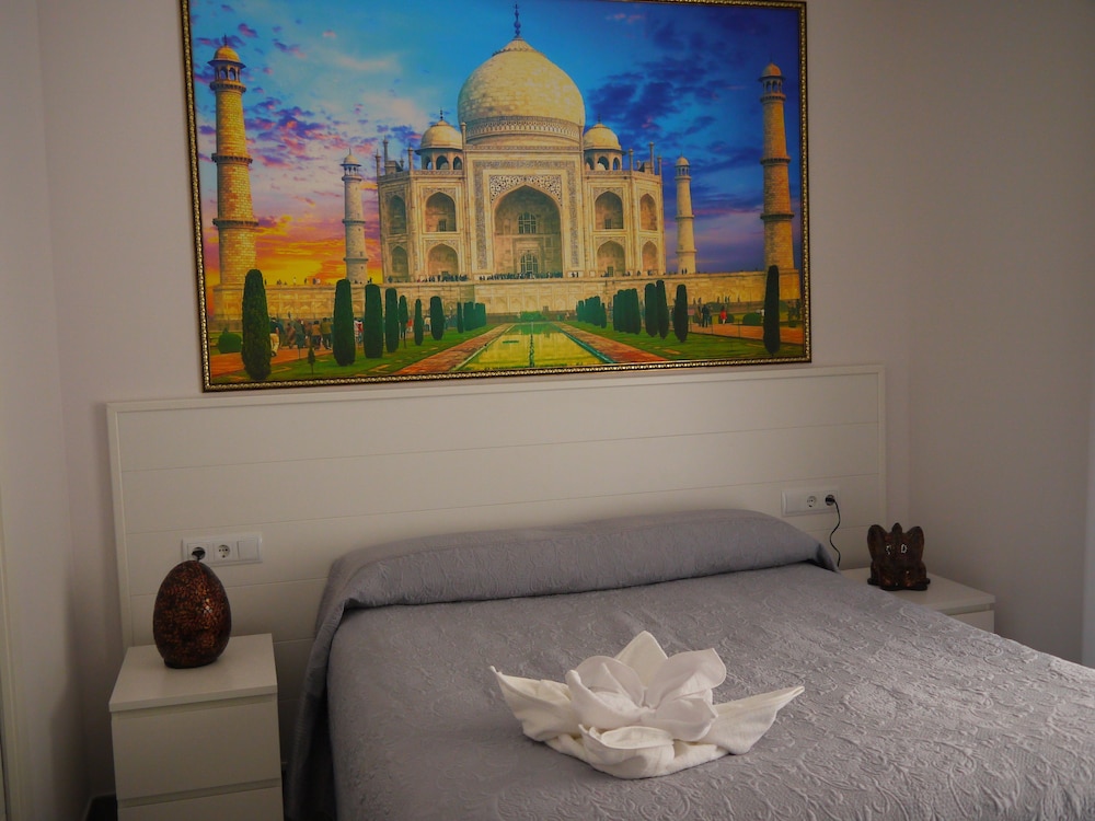 Habitación Doble Comfort, 2 camas individuales, balcón, vista a la ciudad (Taj Mahal)