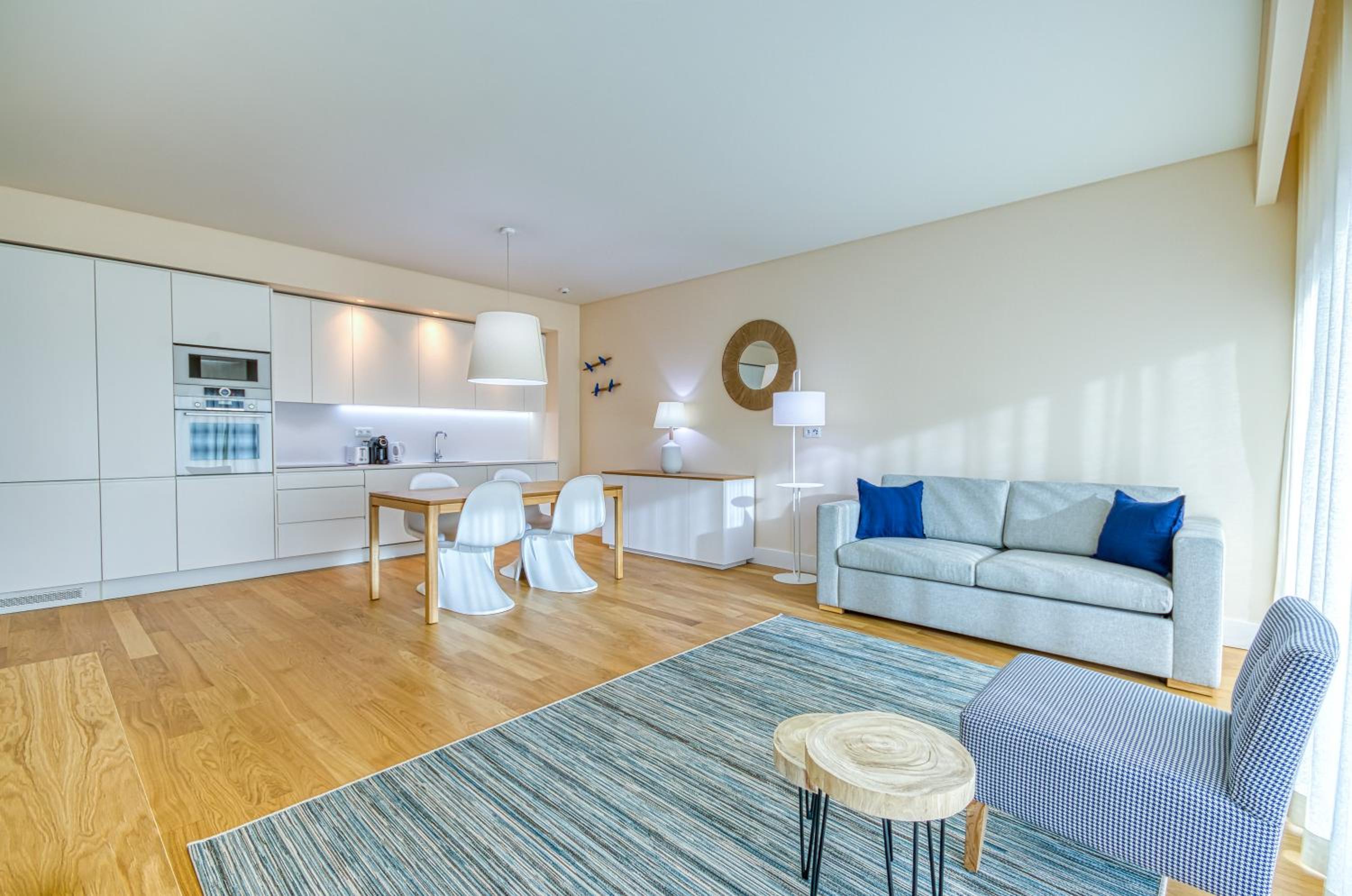One-Bedroom Apartment with River View