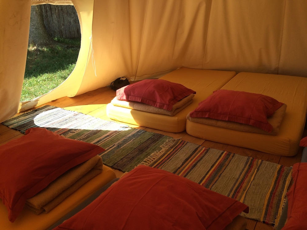 Tent, Shared Bathroom