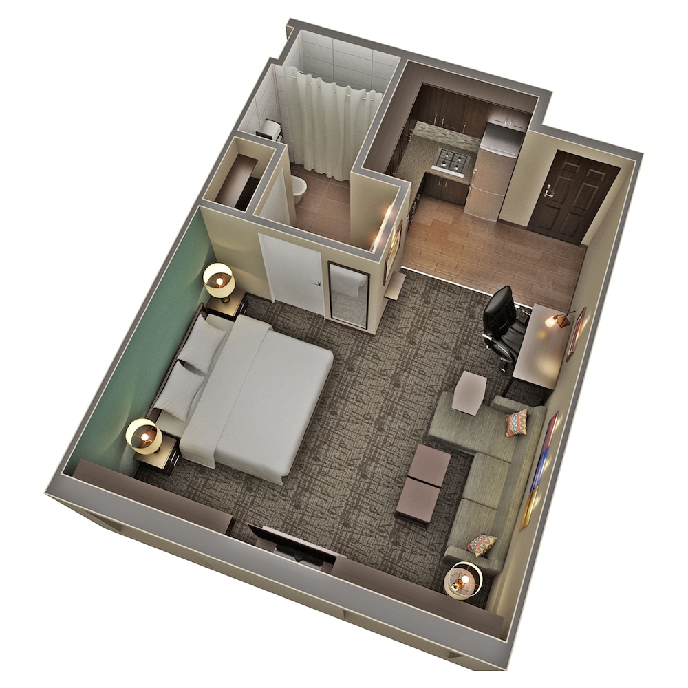 Suite, 1 Bedroom, Accessible, Kitchen (Comm, Access Tub) - Photo 2