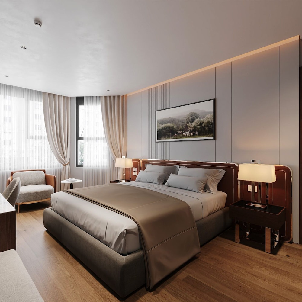 Deluxe Double Room, 1 King Bed, City View
