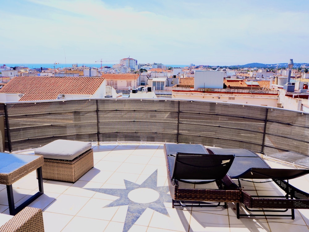 Panoramic Penthouse, Terrace, Partial Ocean View