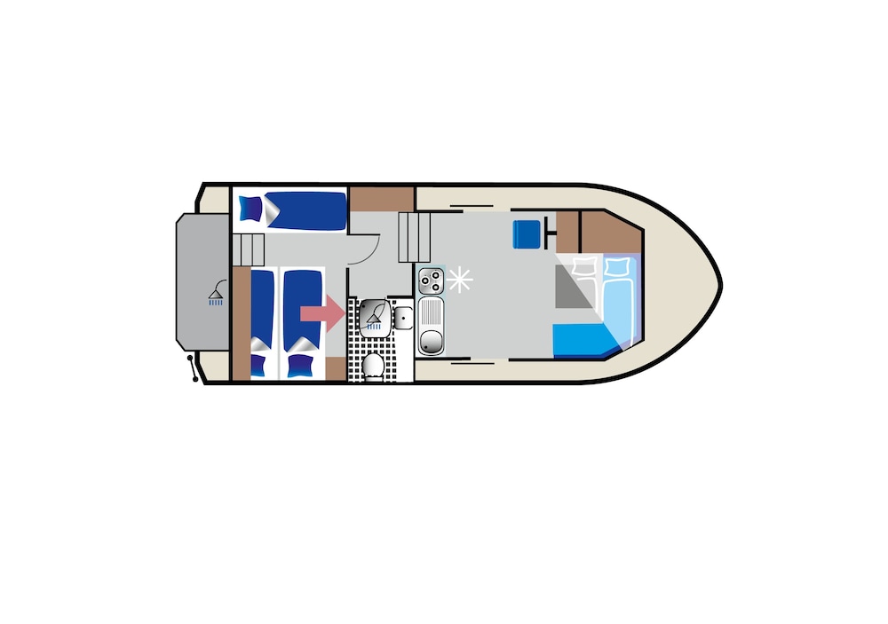 Houseboat Kormoran 940 photo 3