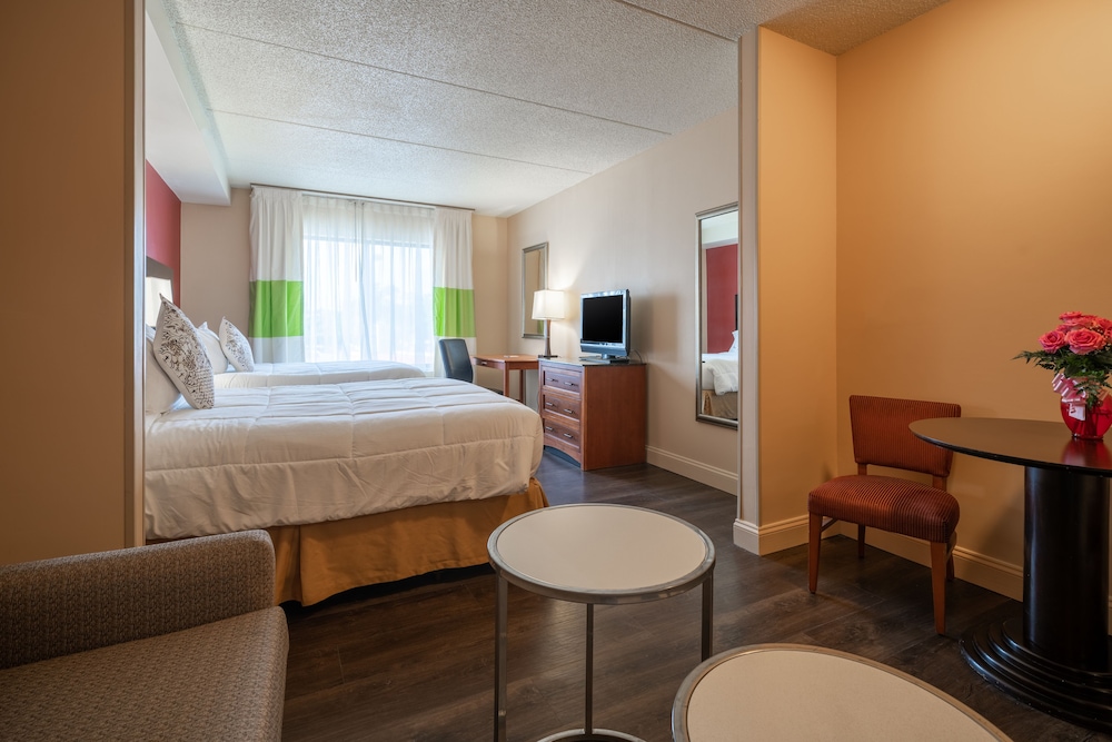 Deluxe Suite, 2 Queen Beds, Non Smoking, Microwave photo 2