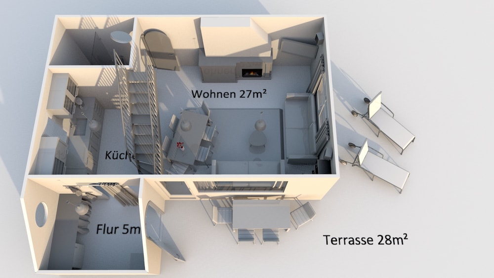 Comfort House, 2 Bedrooms, Non Smoking, Garden View photo 2