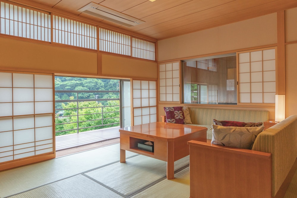 Japanese Western Style Room with Semi Open-air bath and Balcony, Garden view (Second floor) photo 1