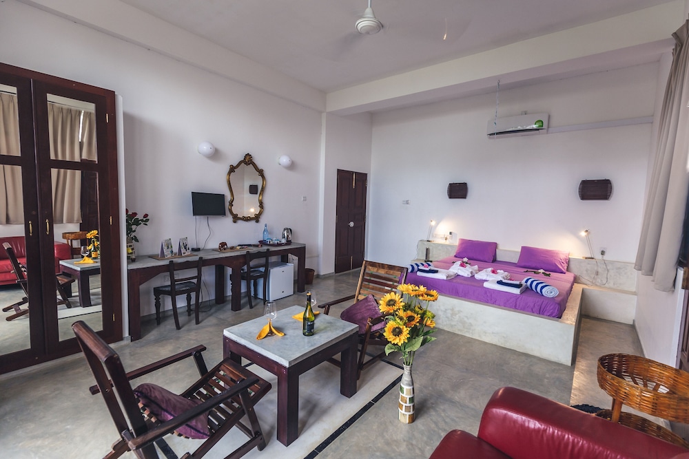 Deluxe Doppelzimmer, Terrasse, Strandlage