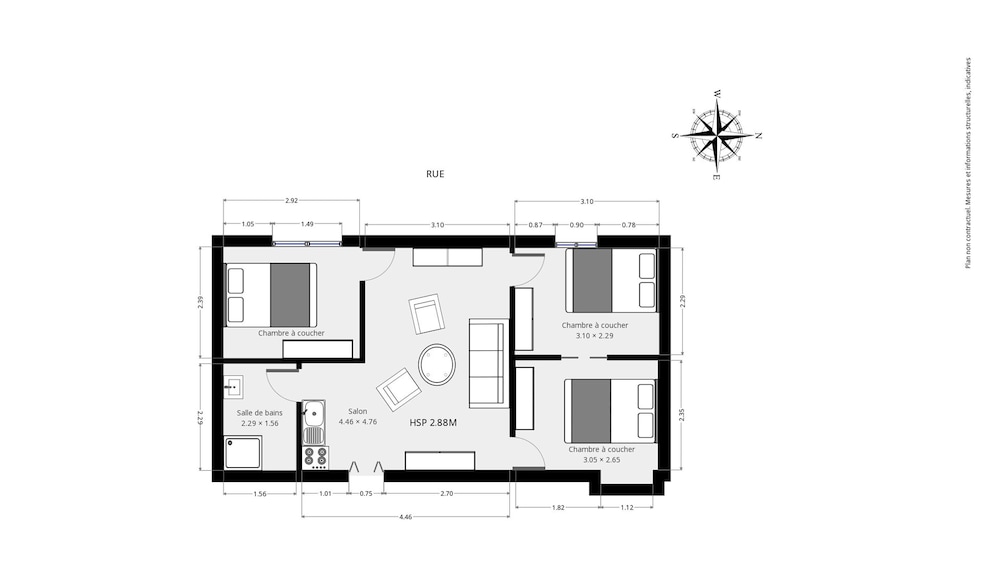 Apartment, Ensuite, City View (Notre Dame 3) photo 3
