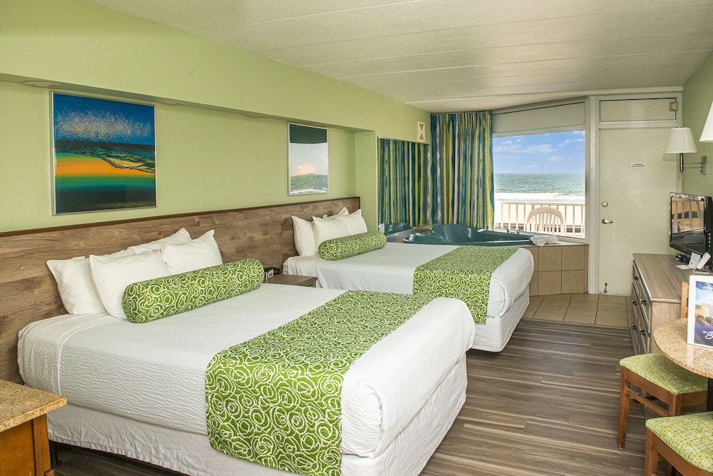 Deluxe Room, 2 Double Beds, Kitchenette, Ocean View - Photo 1