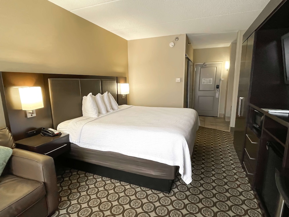 Standard Room, 1 King Bed, Refrigerator & Microwave, Corner (Queen sofabed) - Photo 2
