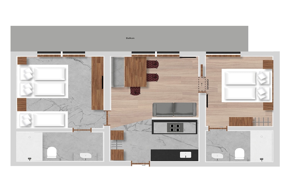 Design Apartment (Laerche 6, incl. Cleaning fee)