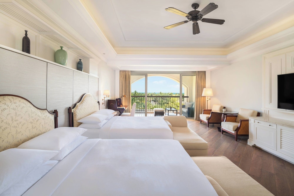 Room, 2 Double Beds, Balcony, Ocean View