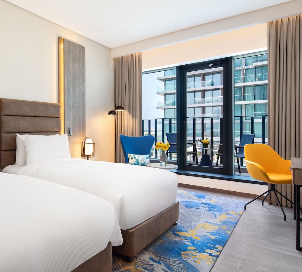 Deluxe Room, 2 Twin Beds, Balcony, Sea View (Palm Side Sea View)