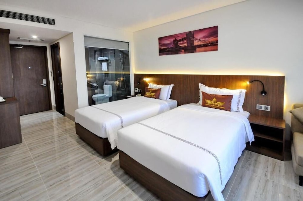 Deluxe Double or Twin Room, Balcony, Pool View