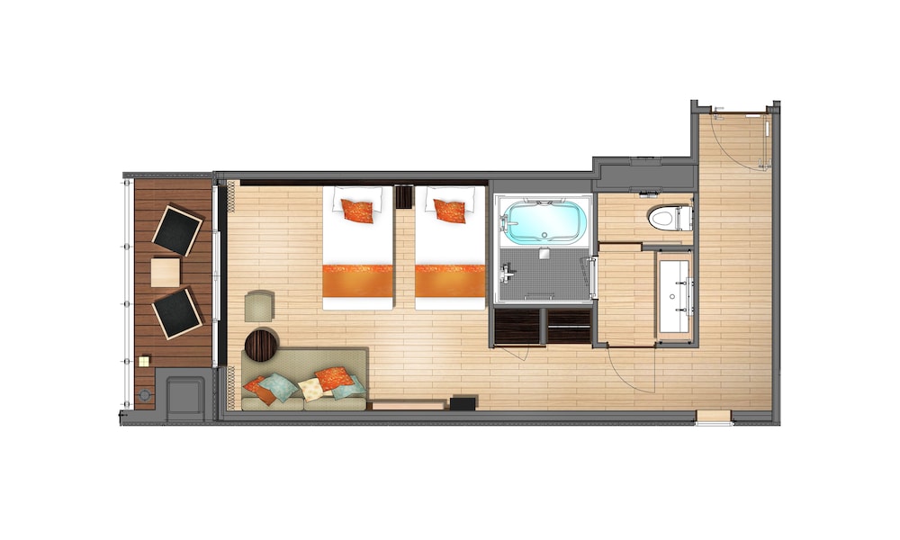 Premium Twin Room - Photo 2